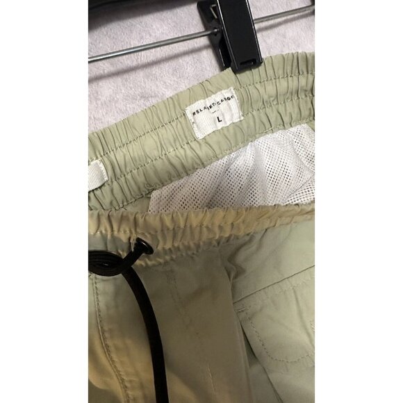 pacsun cargo pants Relaxed Fit Beige Size Large Removable Legs‎ At Knees - Picture 8 of 14